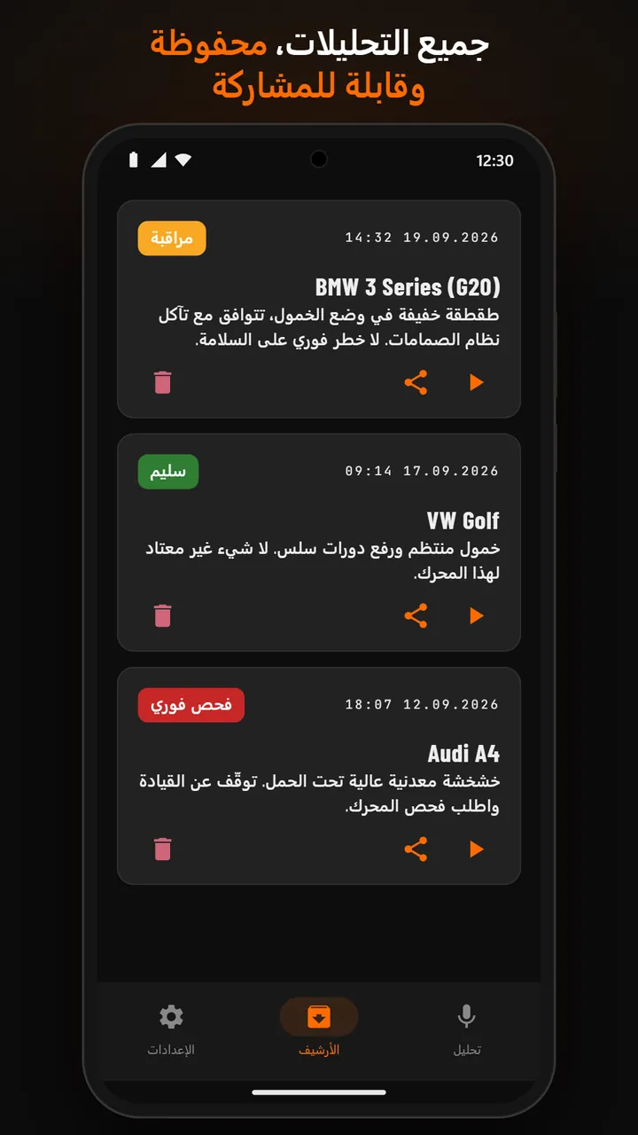 أرشيف التحليلات