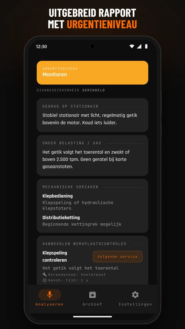 Analyseresultaat