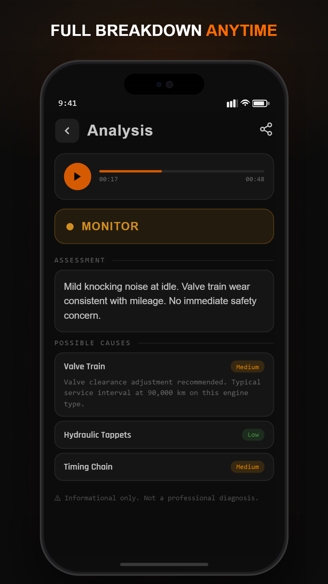 Archive detail with audio